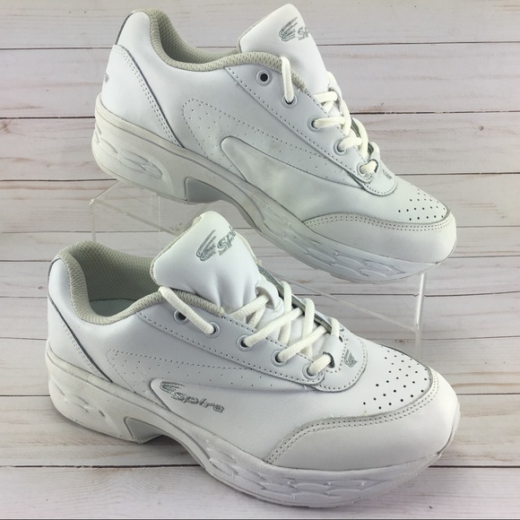 Spira White Walking Shoes Size 7.5 - Picture 2 of 8